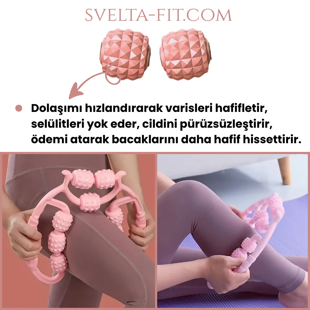 Svelta-Fit Bacak İncelten ve Sıkılaştıran Masaj Aleti